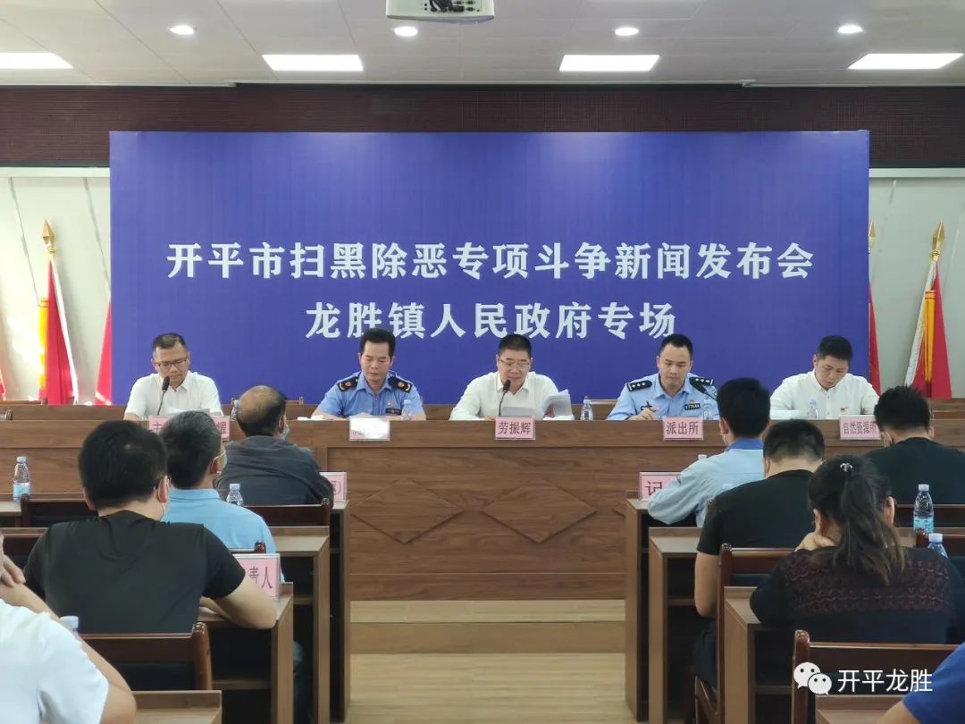 △扫黑除恶专项斗争新闻发布会龙胜专场