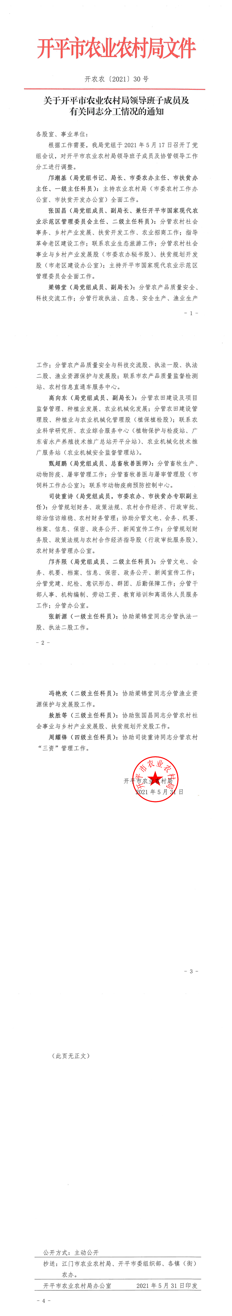 关于亚星官网
农业农村局领导班子成员及有关同志分工情况的通知_0.png