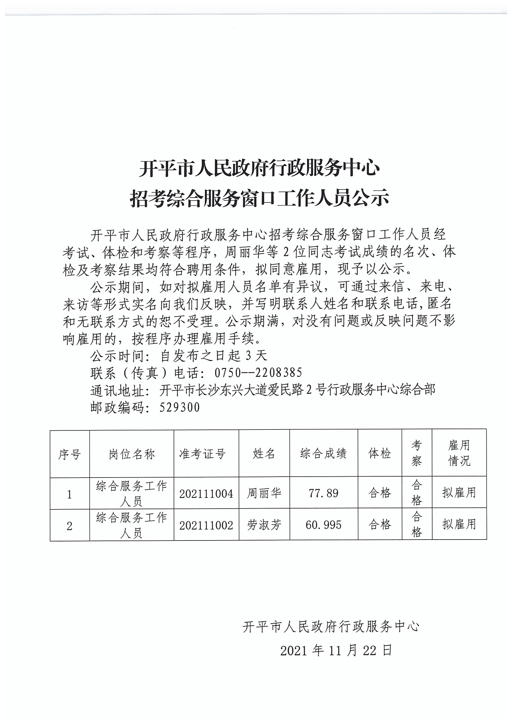 2021年亚星-亚星官网
行政服务中心招考综合服务窗口工作人员公示2.jpg