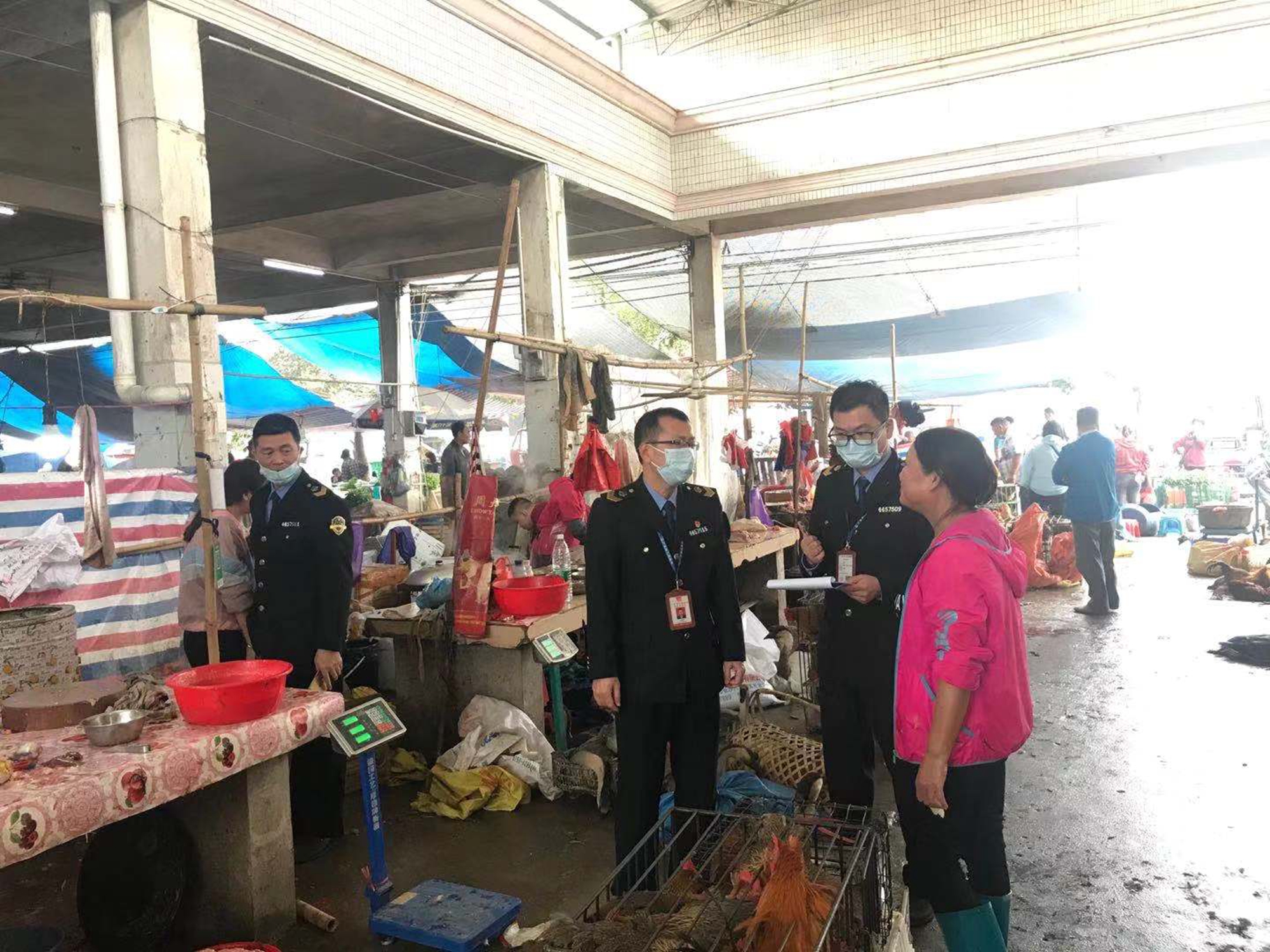 吴副局长带队严查禽肉类食品集贸市场1.jpg