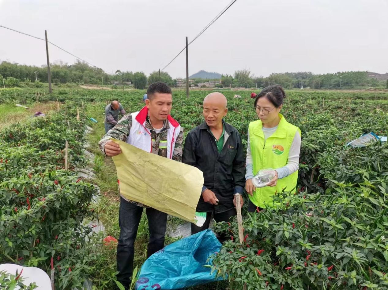 1.黄光辉到田间向农民普法.png